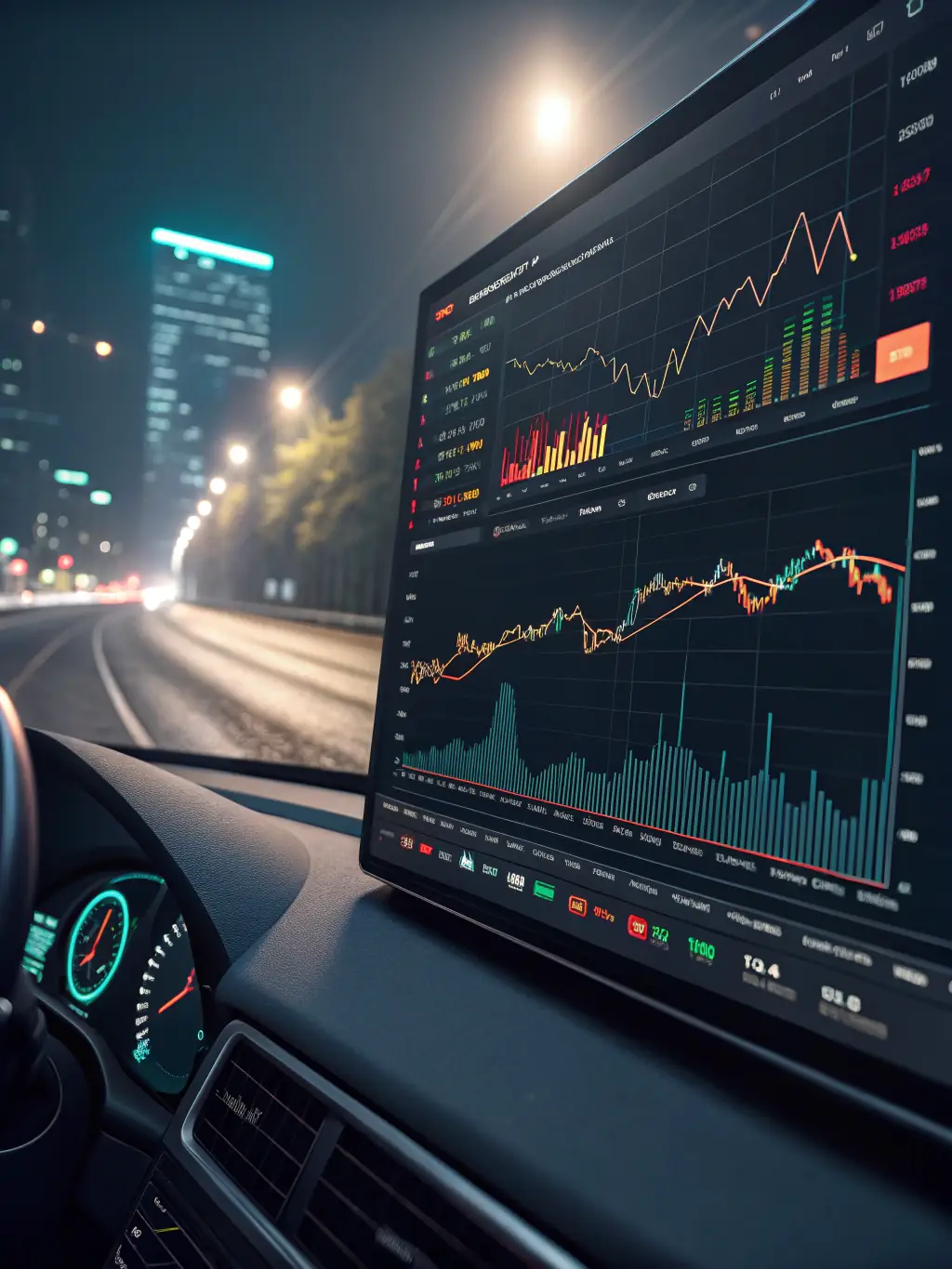 A digital interface displaying real-time gold prices and market trends, illustrating Ggt prime's advanced trading technology.